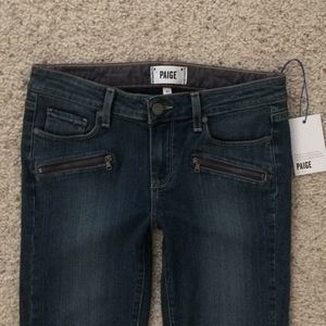 Paige Jeans 27 W 28 x 28 Jane zip Monica
